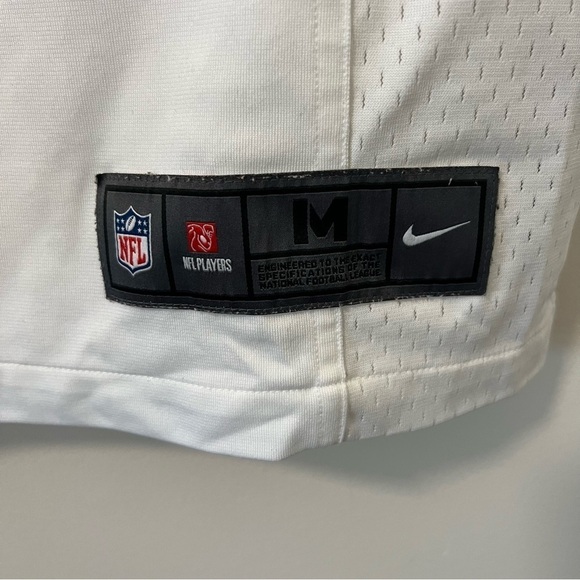 Nike NFL Andrew Luck #12 Indianapolis Colts White & Blue Jersey - Picture 3 of 5